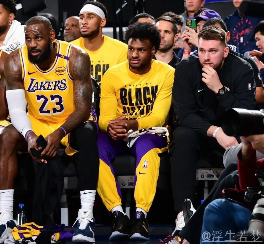 湖人东契奇组合净效率+13.5，詹姆斯登场后降至-13.1